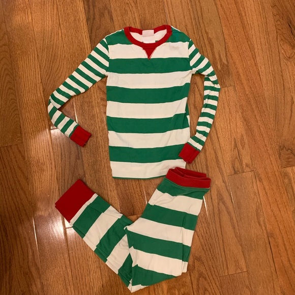 Wondershop Other - Target Wondershop Green Stripe Christmas Pajamas